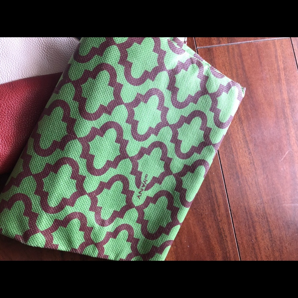 ORYANY color block leather bag brown black white - Picture 9 of 9